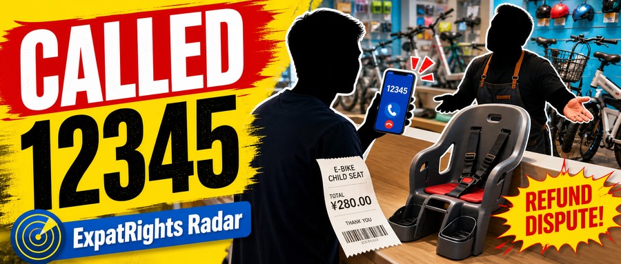 280 RMB e-bike refund fight