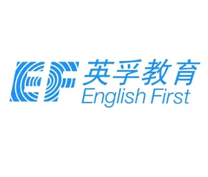 EF English First logo in English and Chinese