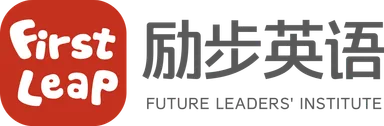 First Leap English institute logo