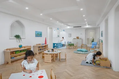 Peninsula Jingshan Kindergarten interior in Shenzhen
