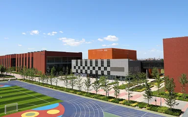 Chaoyang Kaiwen Academy arts center and sports field