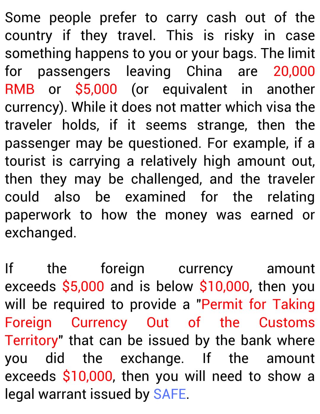 Methods To Exchange RMB To A Foreign Currency