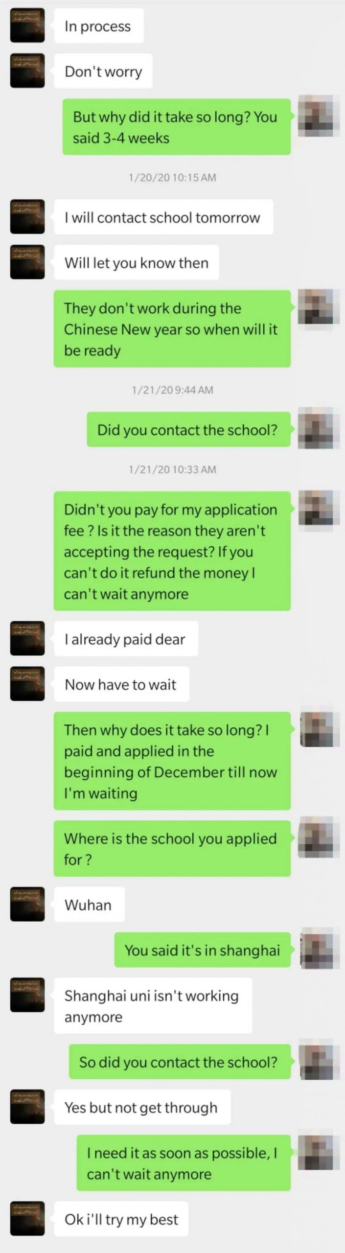 Avoid This VISA SCAMMER!!