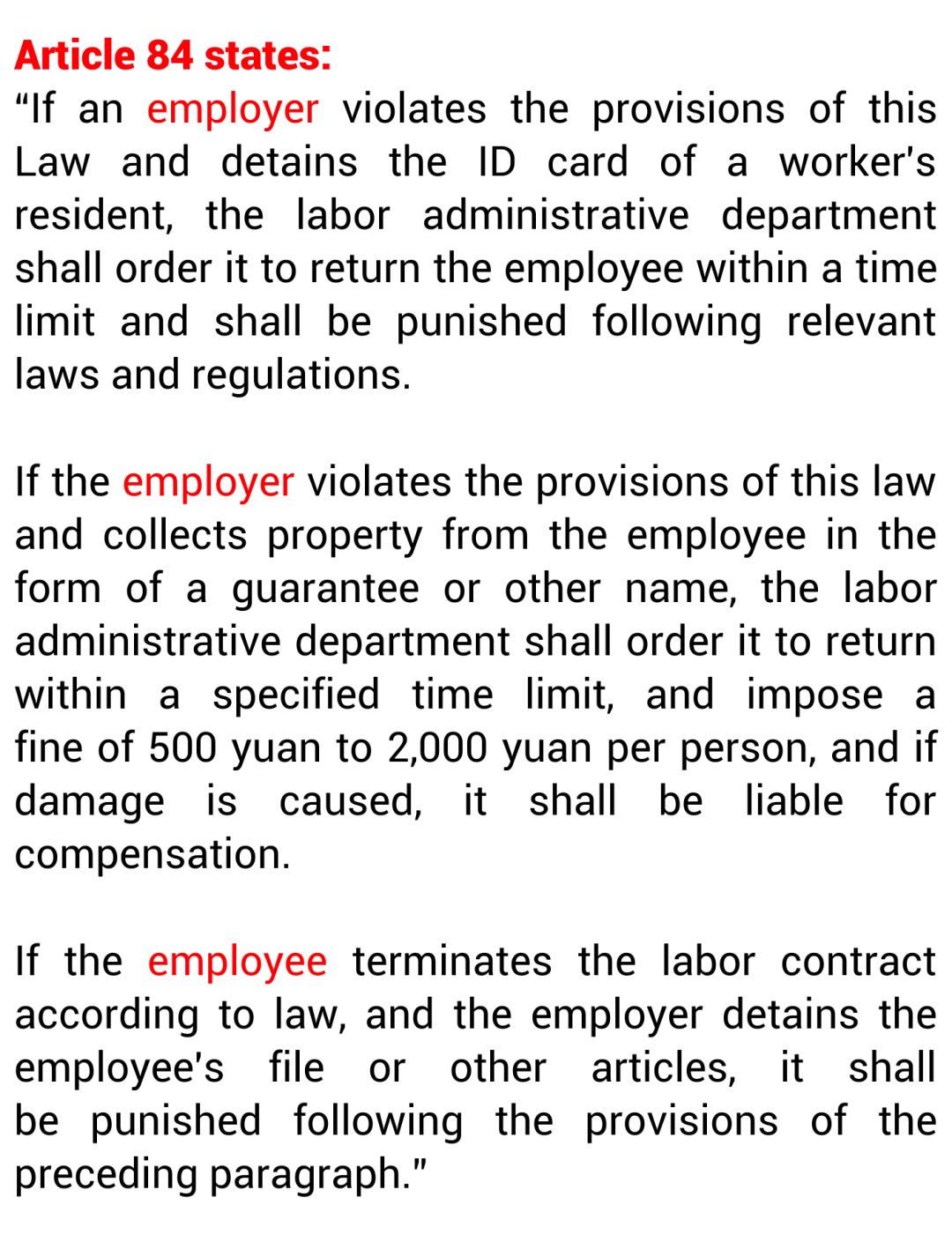 Is A Company Allowed To Hold On To Your Personal Documents?