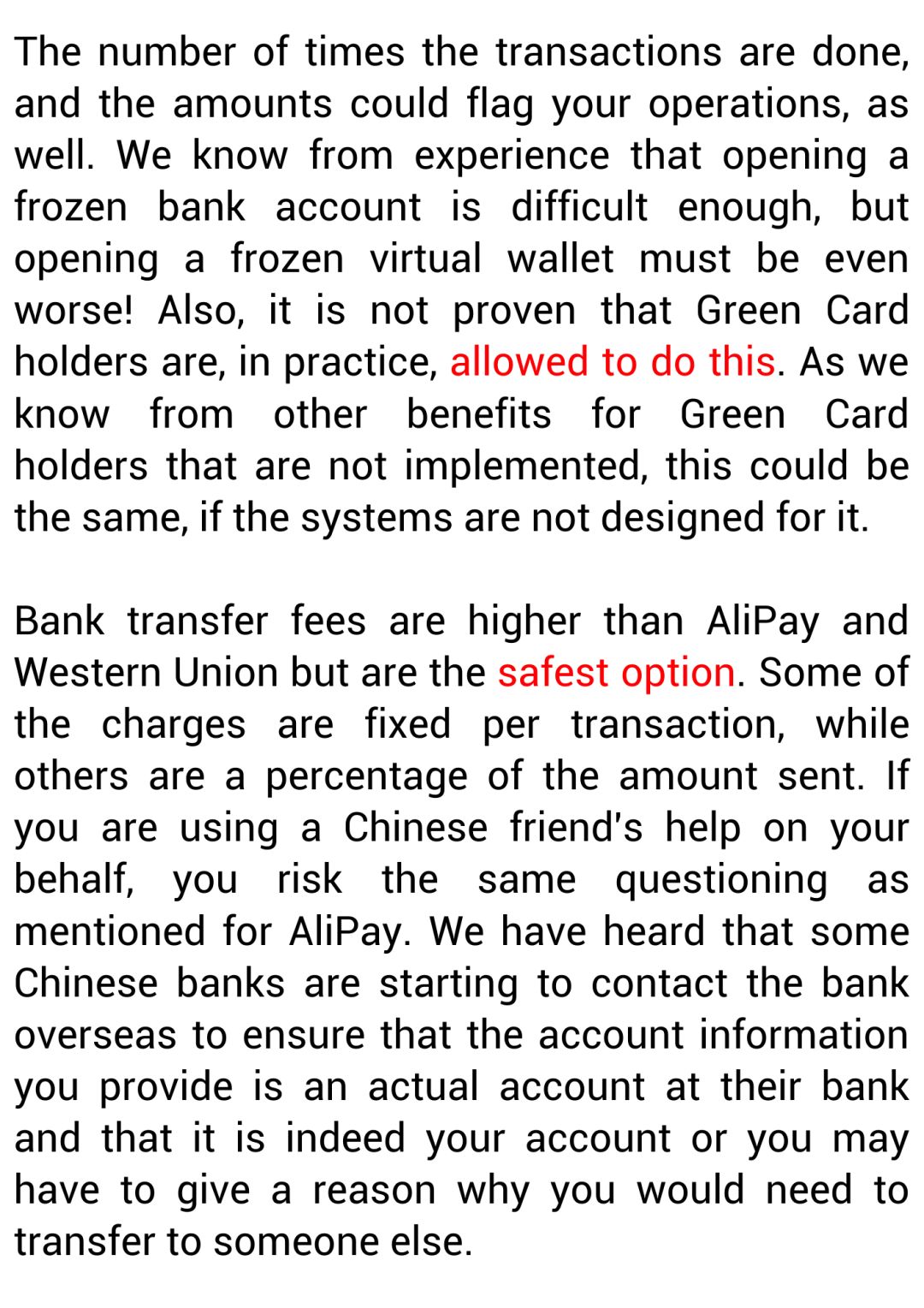 Methods To Exchange RMB To A Foreign Currency