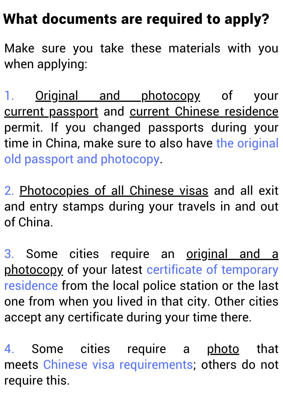 How To Apply For Chinese Statement of Non-Criminal Record