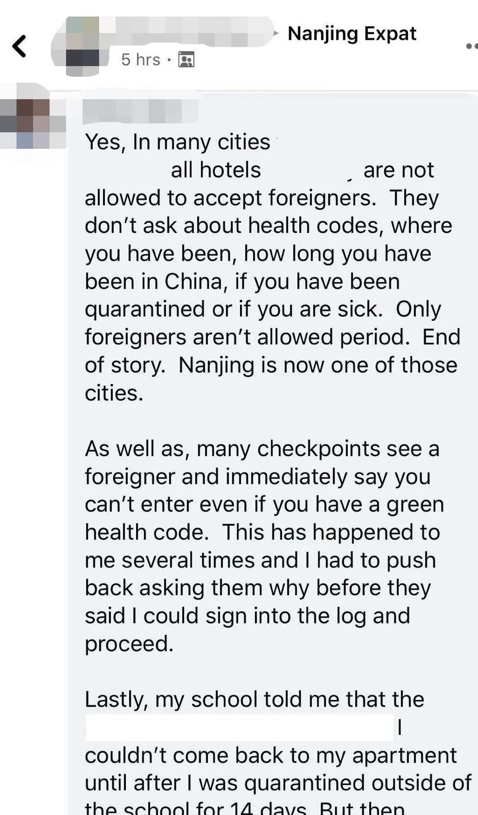 Nanjing Expat Experiences