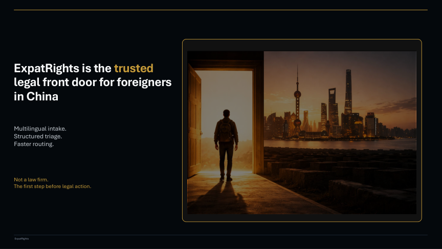 ExpatRights legal front door concept